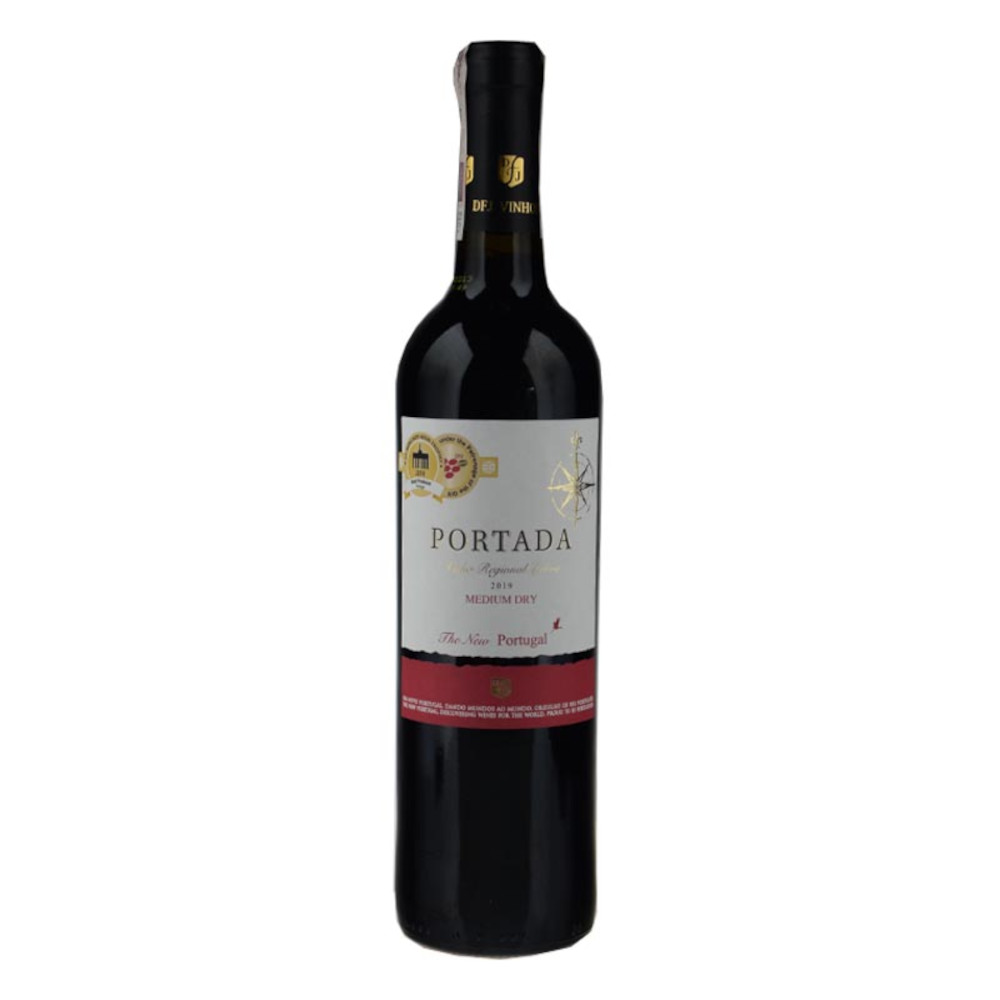 Wino Portada 13% czerwone półwytrawne 750 ml