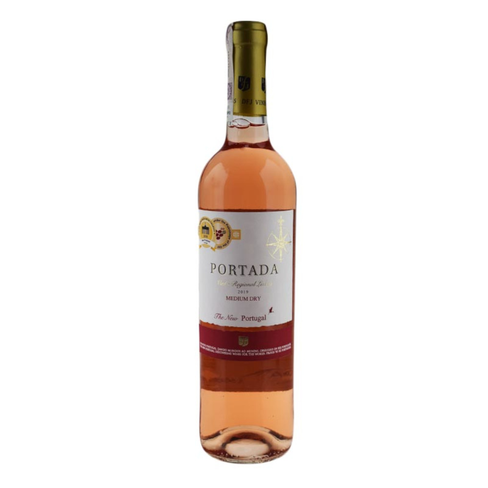Wino Portada Lisboa 12% różowe półwytrawne 750 ml