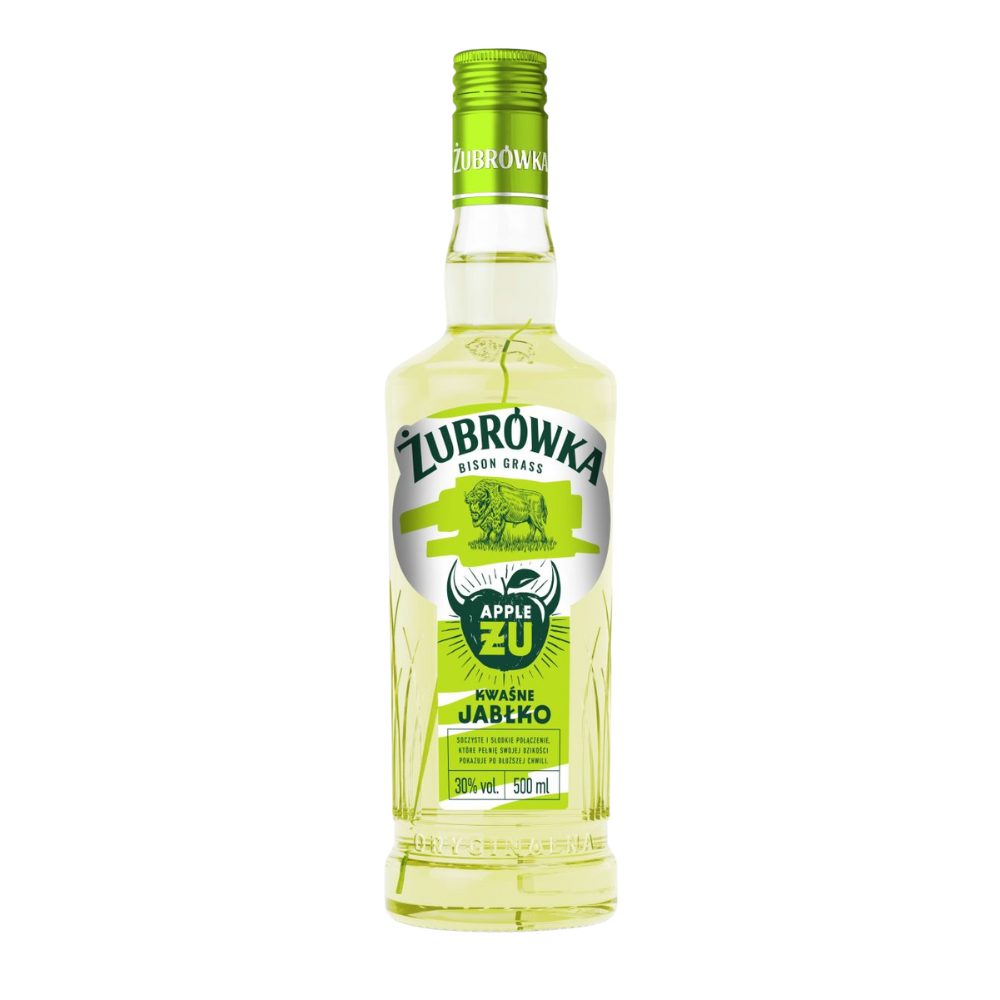 Wódka Żubrówka Apple ŻU Kwaśne jabłko 30% 500 ml